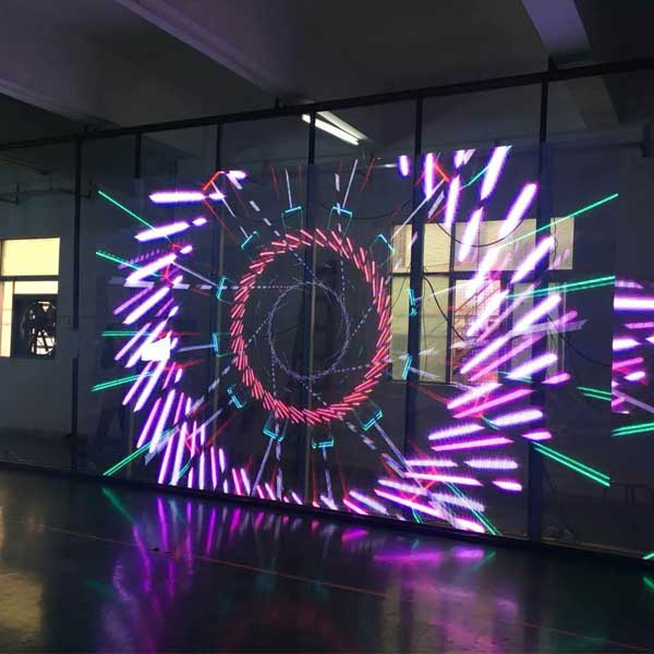 Transparent-Interactive-LED-Display