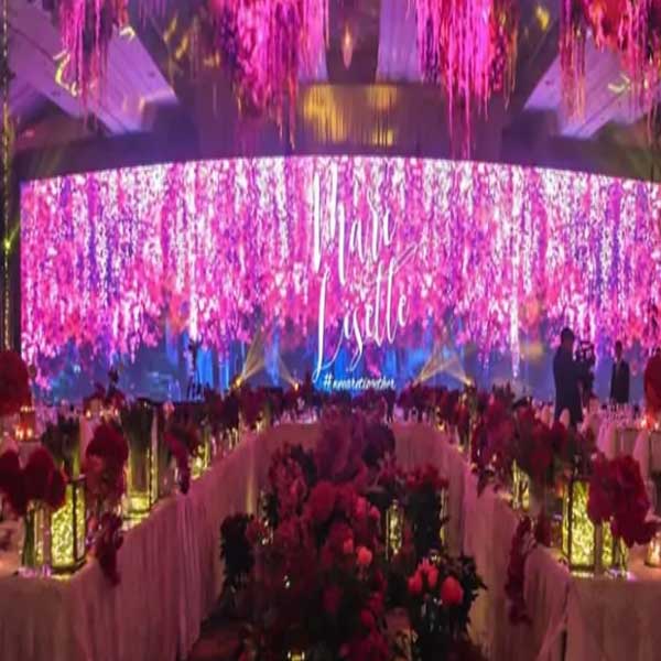 Curved-Wedding-LED-Screen