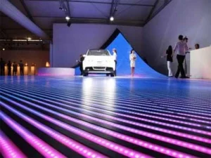 Car-shows-interactive-led-floor-screen