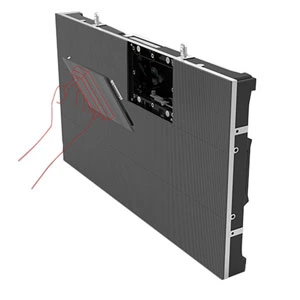 Pantalla-LED-delgada-de-mantenimiento-frontal-interior