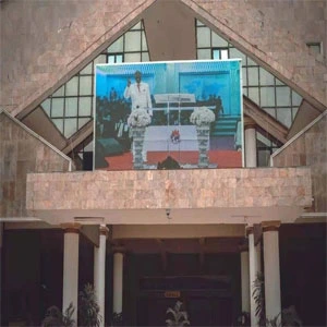 Наружная-Церковная-Светодиодная-Видео-стена