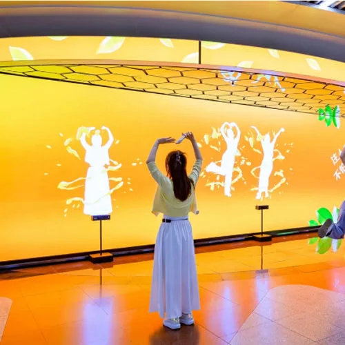 Écran LED interactif