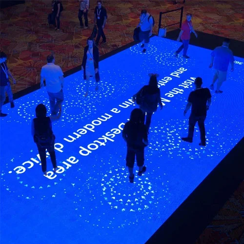 インタラクティブLEDフロアスクリーン
