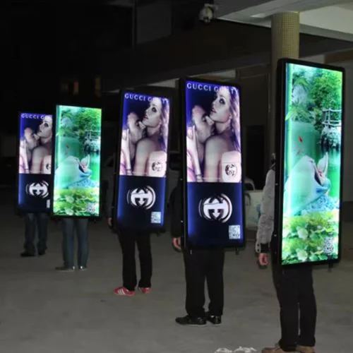 Светодиодный ходячий рекламный щит