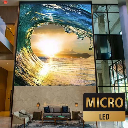 mur vidéo micro LED