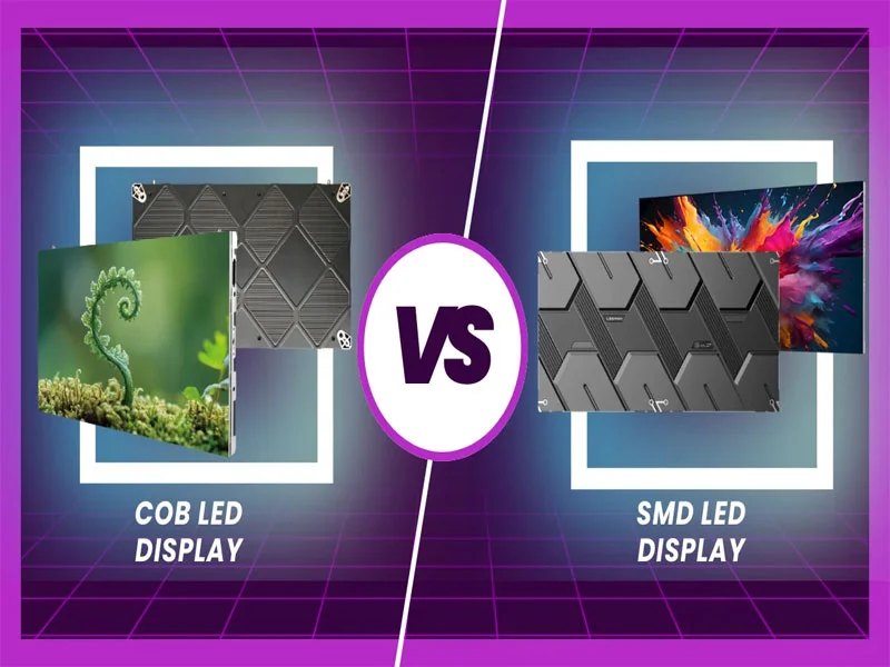 cob-vs-smd-led-skärm---Ljusstyrka-och-kontrast-prestanda