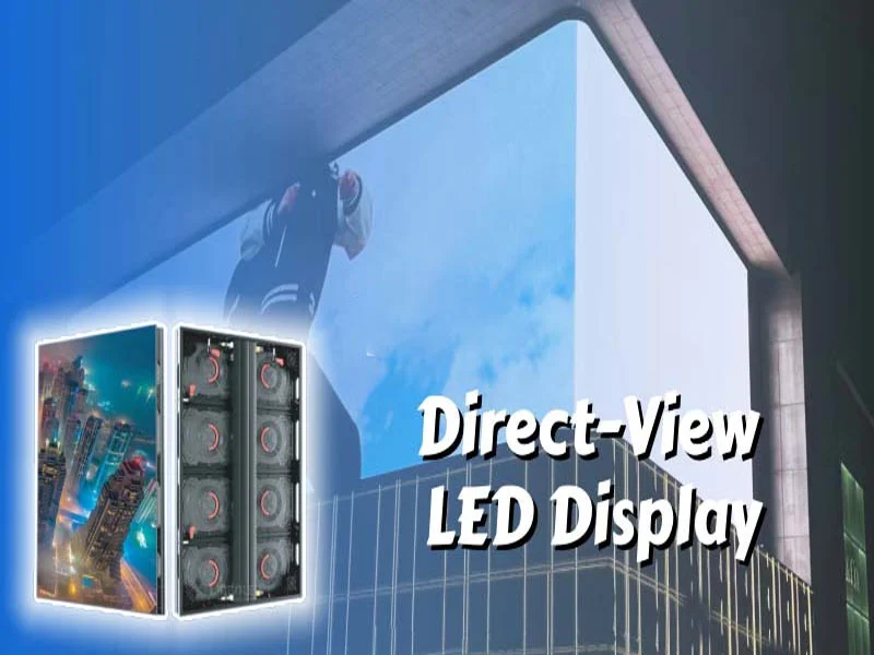 LED de visualização direta