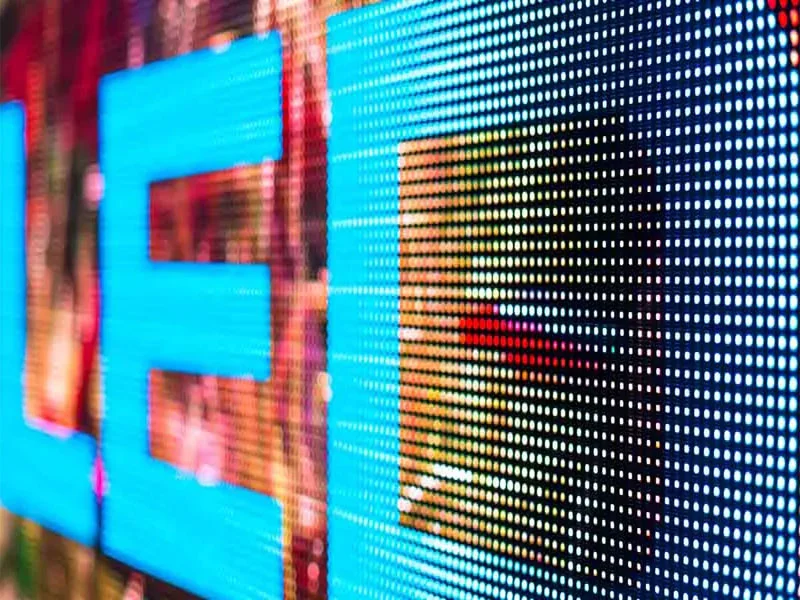O que é um display de LED?